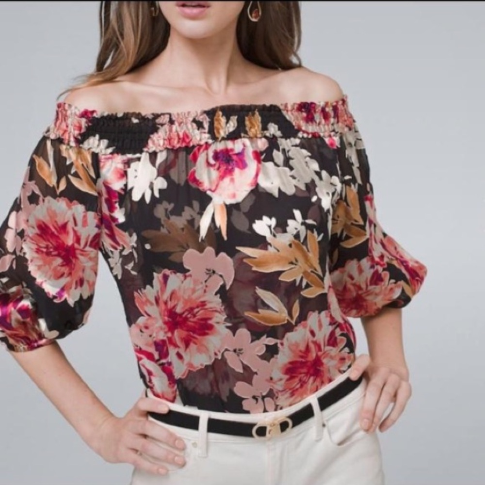 WHBM blouse size L